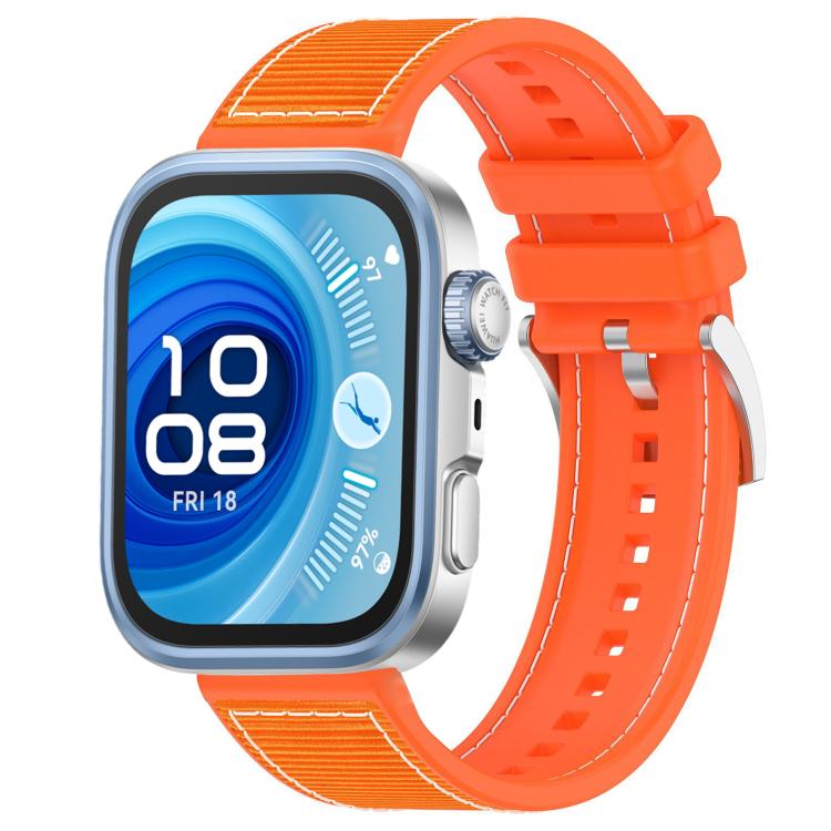 xDfind Hybrid Nylon Braid Silicone Watch Band, For Huawei Watch Fit4 / Fit3 / Fit4 Pro 20mm