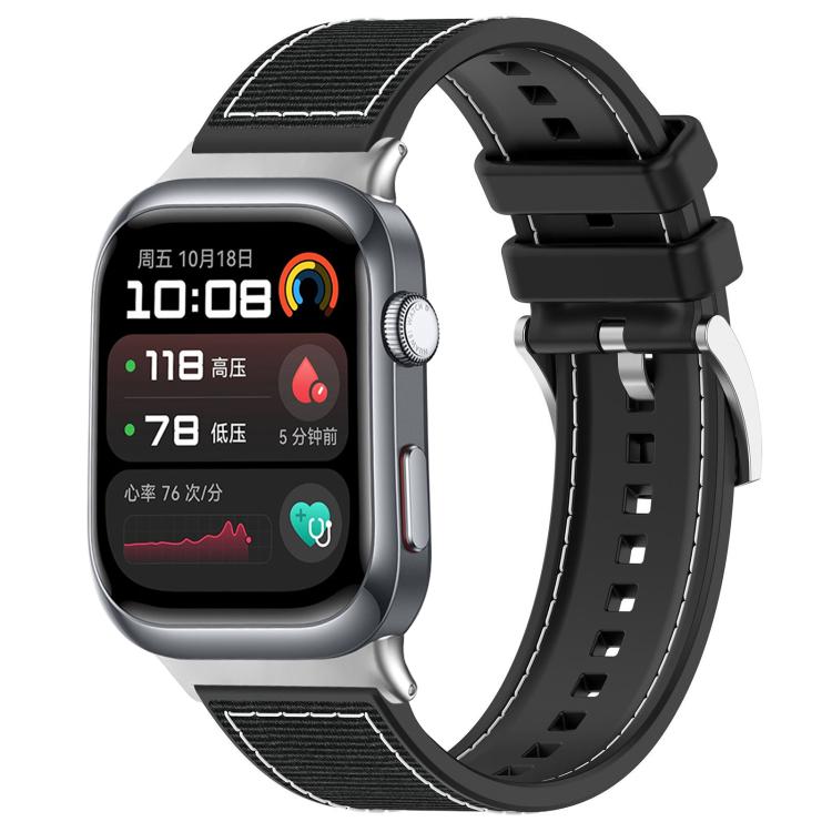 xDfind Hybrid Nylon Braid Silicone Watch Band, For Huawei Watch D2 22mm