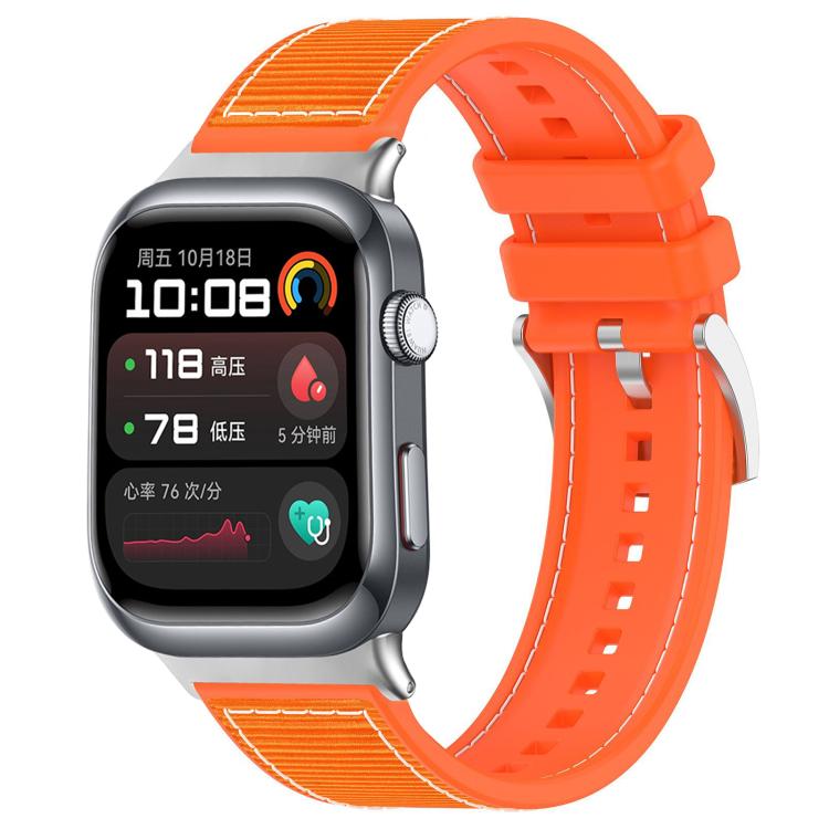 xDfind Hybrid Nylon Braid Silicone Watch Band