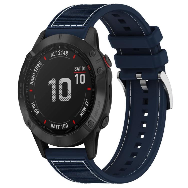 xDfind Hybrid Nylon Braid Silicone Watch Band