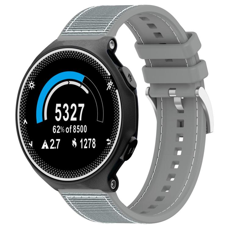 xDfind Hybrid Nylon Braid Silicone Watch Band