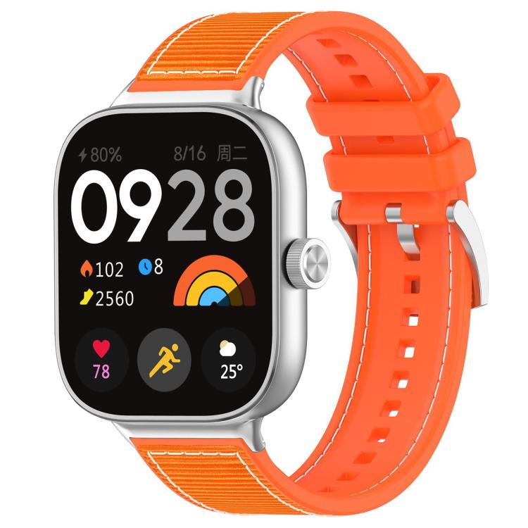 xDfind Hybrid Nylon Braid Silicone Watch Band, For Xiaomi Band 9 Pro/Redmi Watch6/5/4 20mm