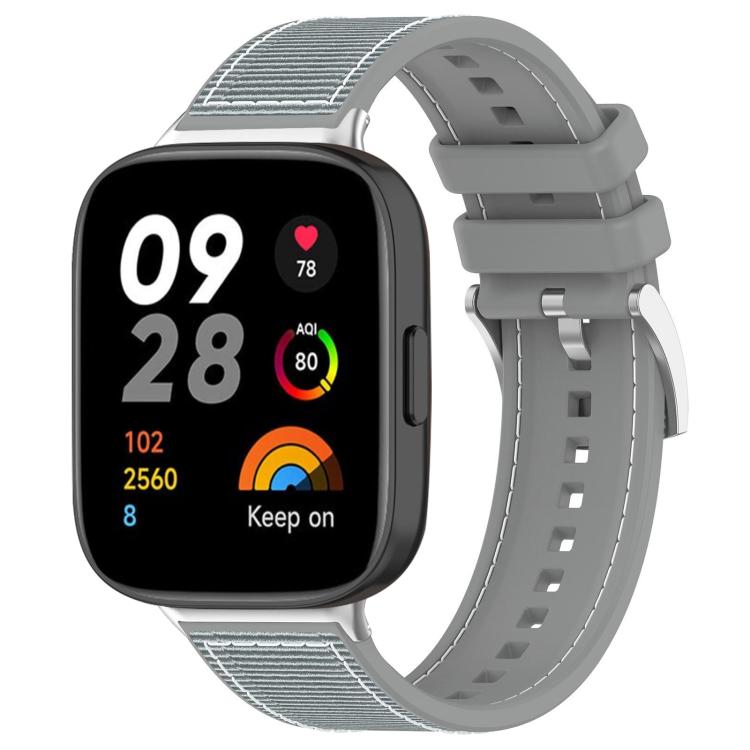 xDfind Hybrid Nylon Braid Silicone Watch Band, For Redmi Watch 3 20mm