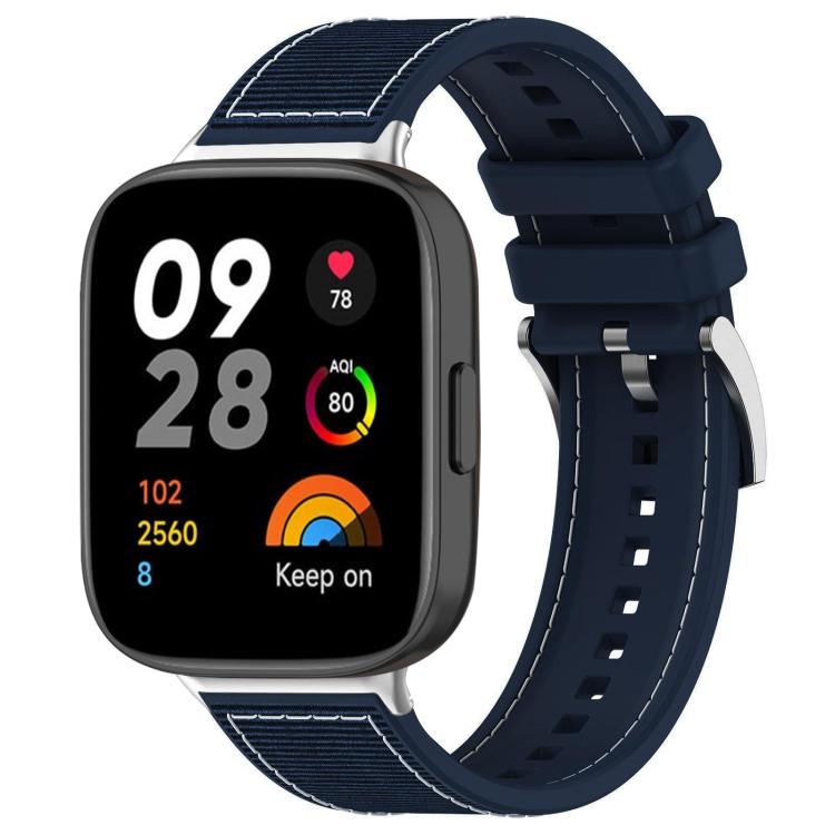 xDfind Hybrid Nylon Braid Silicone Watch Band, For Redmi Watch 3 20mm