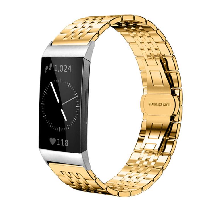 xDfind Seven-bead Solid Stainless Steel Watch Band