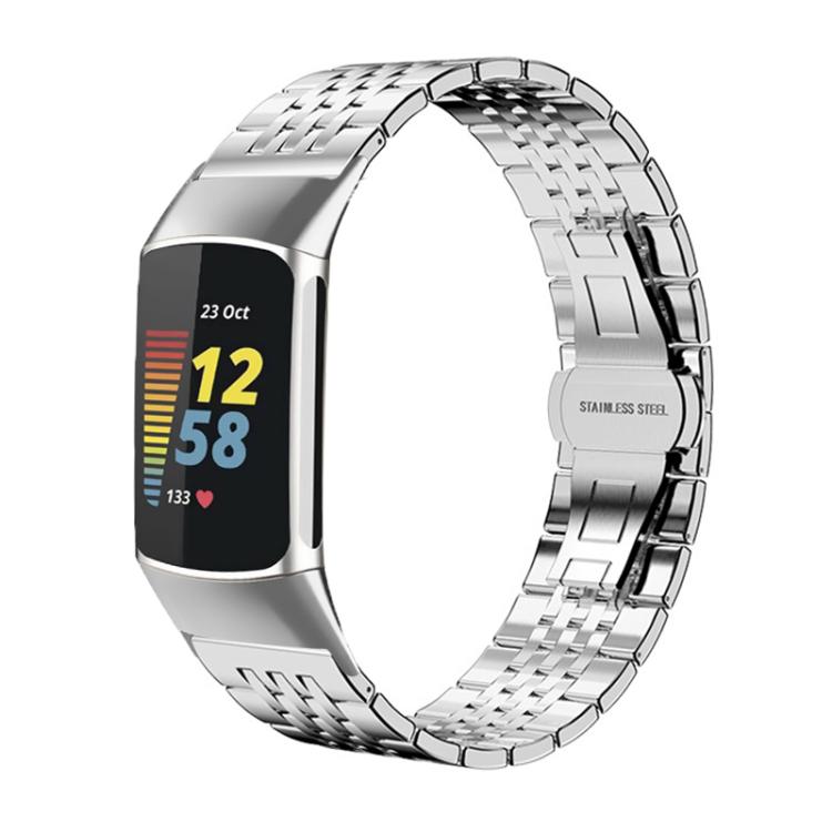 xDfind Seven-bead Solid Stainless Steel Watch Band