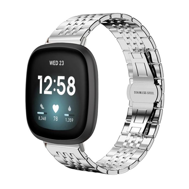 xDfind Seven-bead Solid Stainless Steel Watch Band