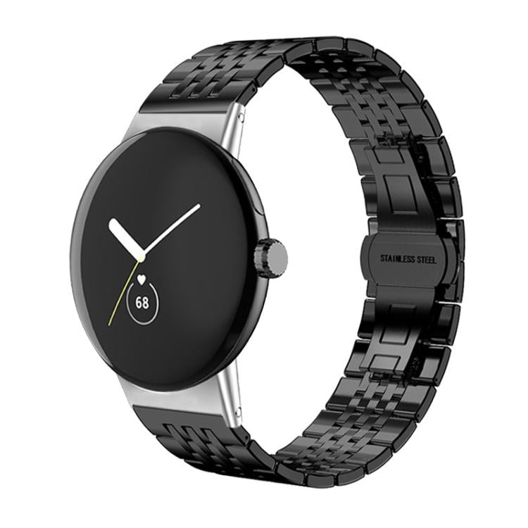 xDfind Seven-bead Solid Stainless Steel Watch Band, For Google Pixel Watch 4 / 3 / 2 / 1 41mm
