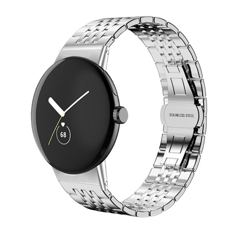 xDfind Seven-bead Solid Stainless Steel Watch Band