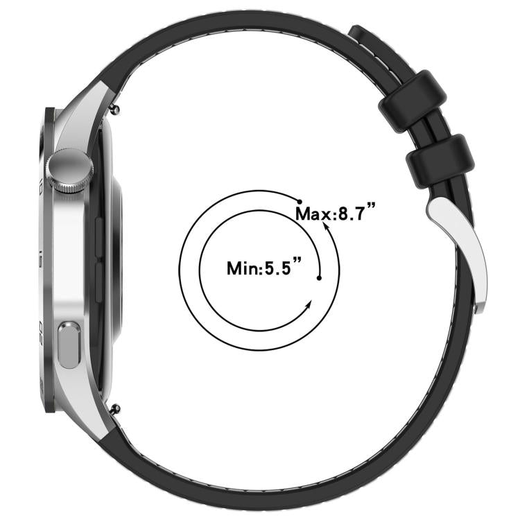 xDfind Hybrid Nylon Braid Silicone Watch Band, For Galaxy Watch 7 / 6 / 5 / FE 20mm