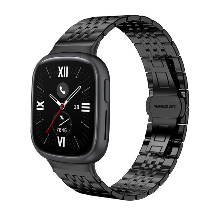 xDfind Seven-bead Solid Stainless Steel Watch Band, For Honor Watch 4 20mm
