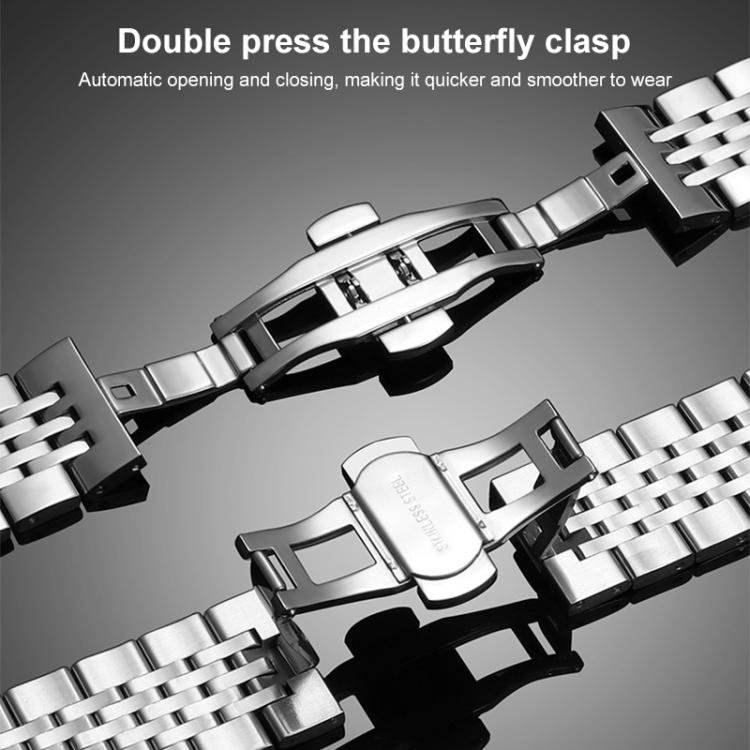 xDfind Seven-bead Solid Stainless Steel Watch Band, For Garmin Fenix 8/7S/6S/5S 20mm 18mm