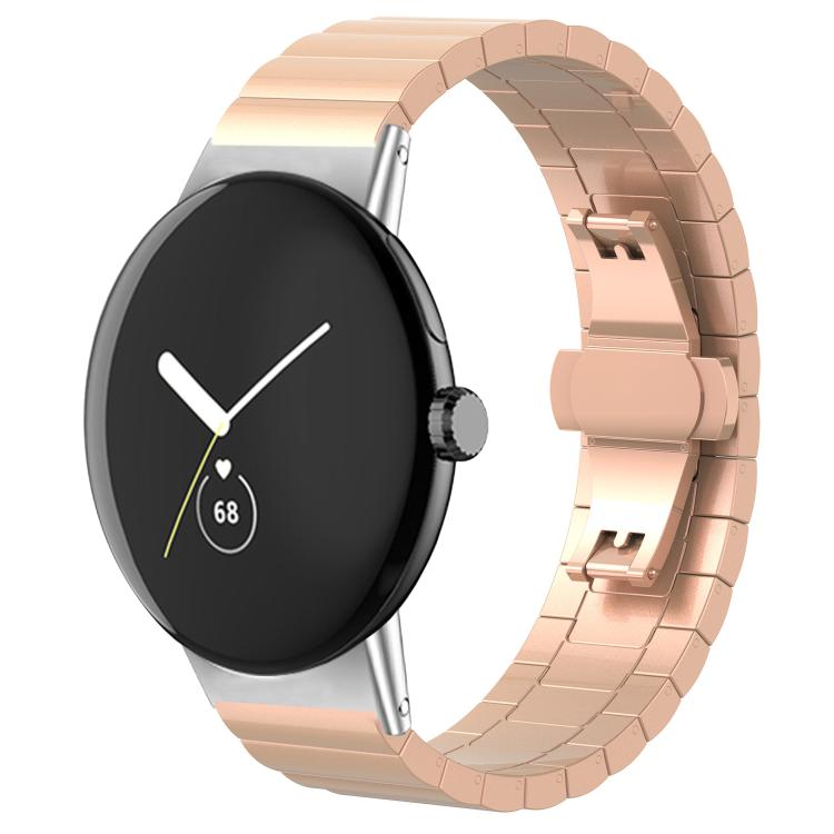 xDfind One-bead Bamboo Solid Stainless Steel Watch Band