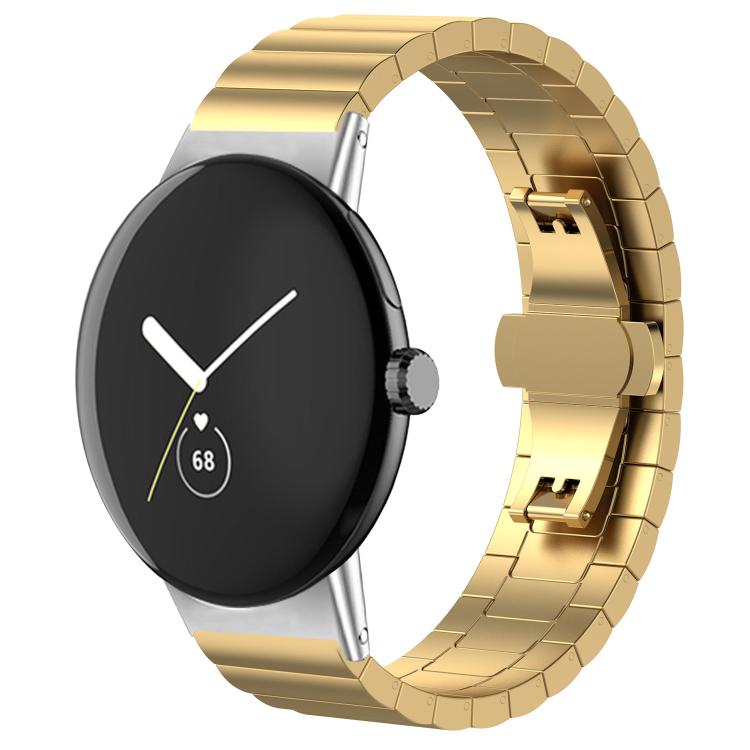 xDfind One-bead Bamboo Solid Stainless Steel Watch Band