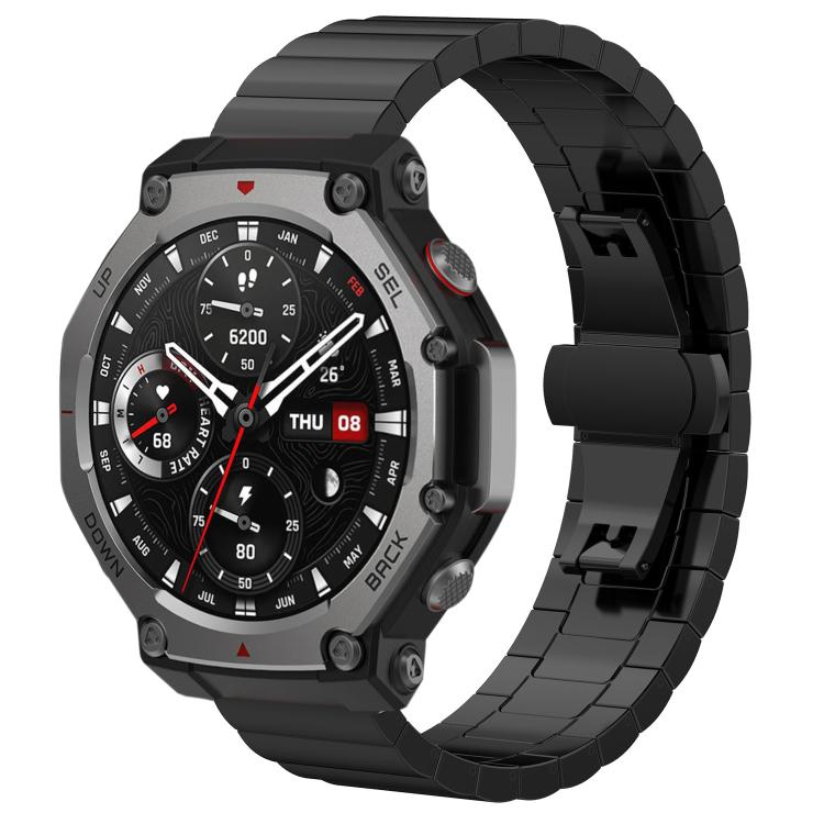xDfind One-bead Bamboo Solid Stainless Steel Watch Band