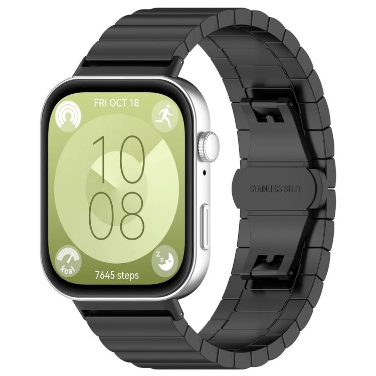 xDfind One-bead Bamboo Solid Stainless Steel Watch Band