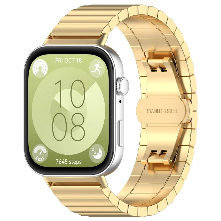 xDfind One-bead Bamboo Solid Stainless Steel Watch Band