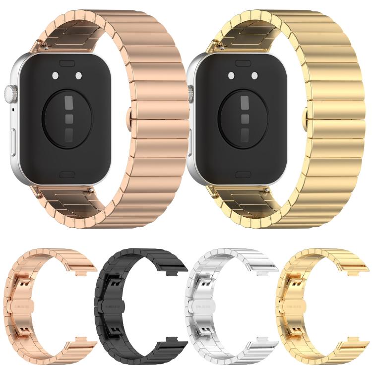 xDfind One-bead Bamboo Solid Stainless Steel Watch Band