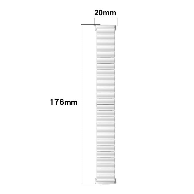 xDfind One-bead Bamboo Solid Stainless Steel Watch Band, For Huawei Watch Fit4 / Fit3 / Fit4 Pro 20mm