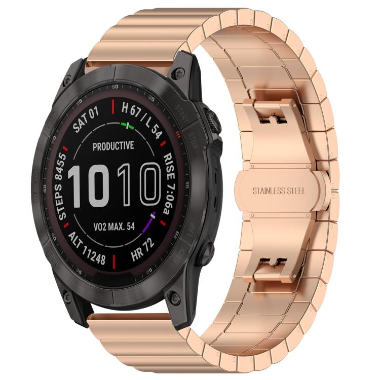 xDfind One-bead Bamboo Solid Stainless Steel Watch Band