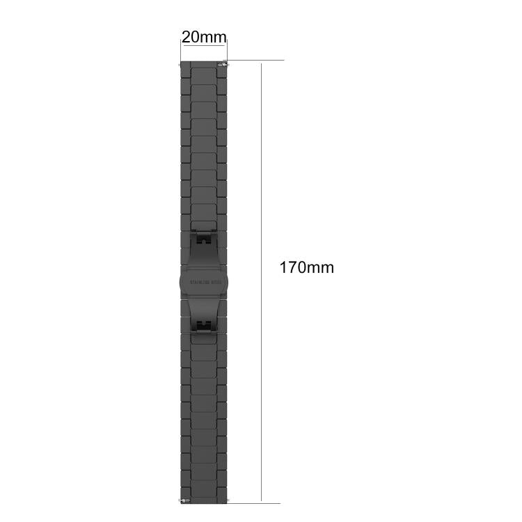 xDfind One-bead Bamboo Solid Stainless Steel Watch Band, For Apple Watch 38 / 40 / 41 / S10 42mm 20mm