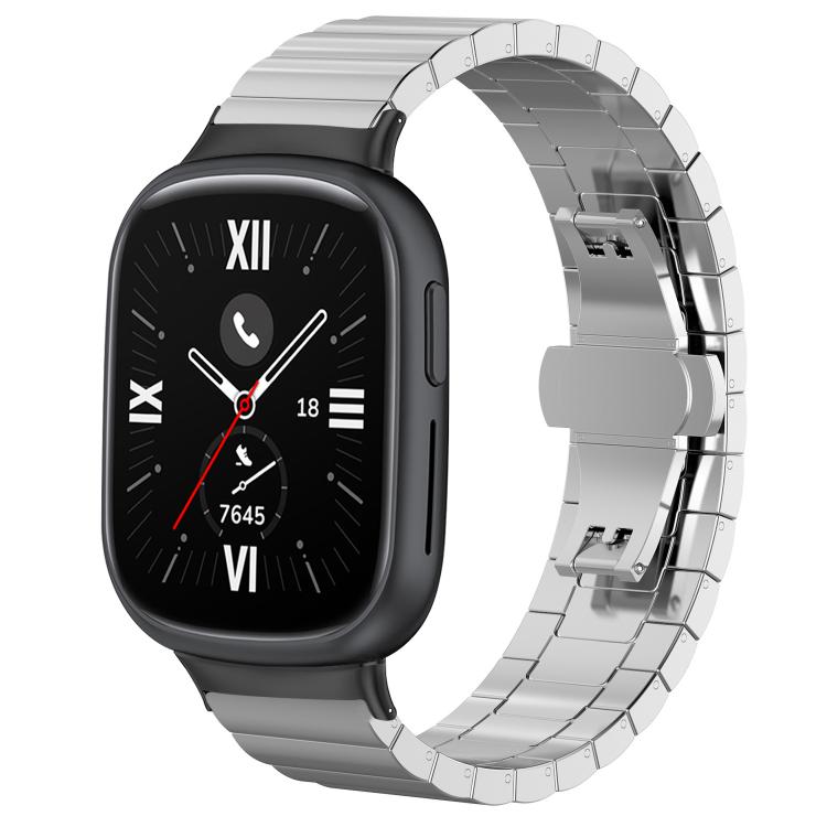 xDfind One-bead Bamboo Solid Stainless Steel Watch Band, For Honor Watch 4 TMA-L19 20mm