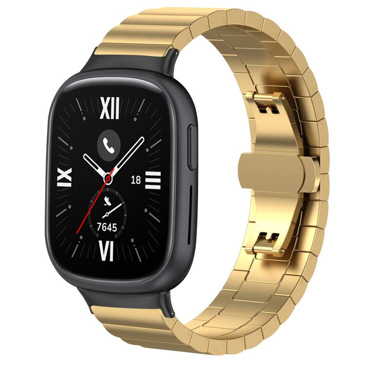 xDfind One-bead Bamboo Solid Stainless Steel Watch Band