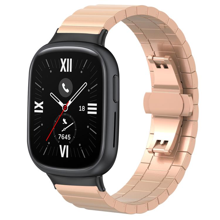 xDfind One-bead Bamboo Solid Stainless Steel Watch Band
