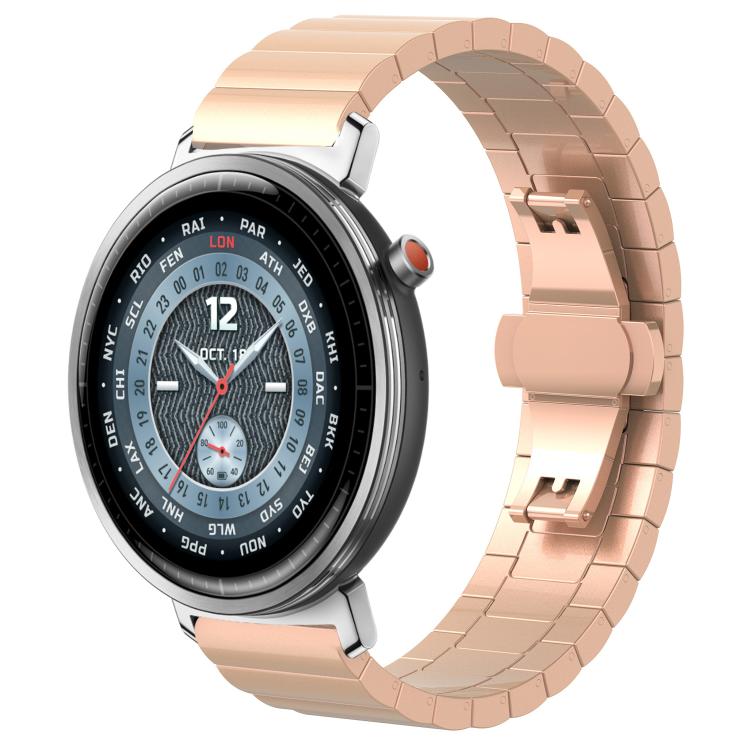 xDfind One-bead Bamboo Solid Stainless Steel Watch Band