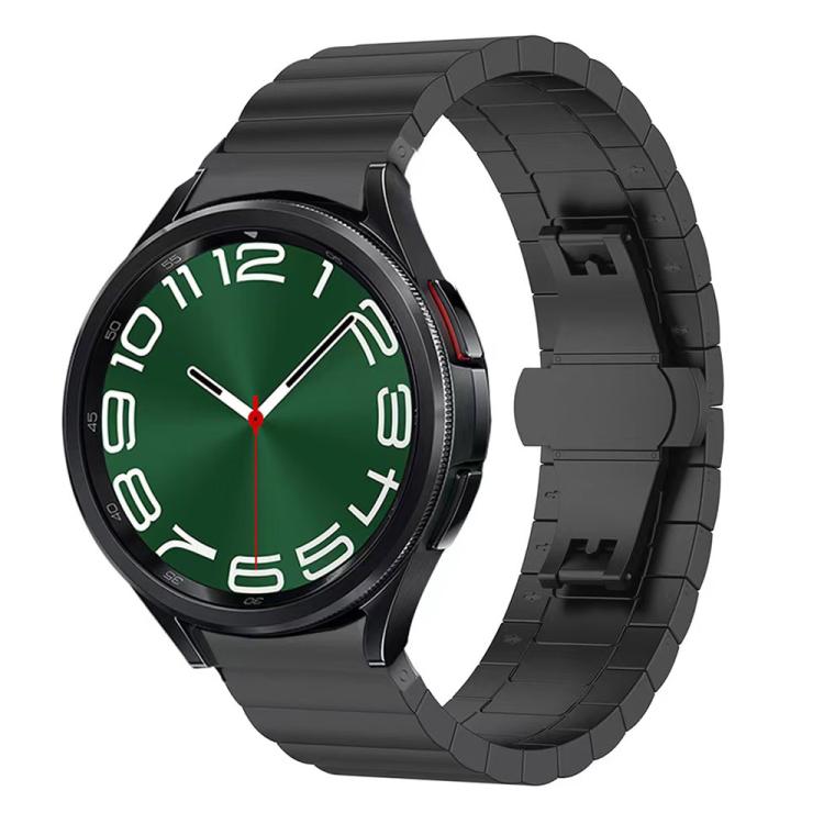 xDfind One-bead Bamboo Solid Stainless Steel Watch Band, For Samsung Galaxy Watch 7 / 6 / 5 / FE 20mm