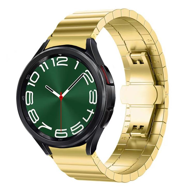 xDfind One-bead Bamboo Solid Stainless Steel Watch Band, For Samsung Galaxy Watch 7 / 6 / 5 / FE 20mm