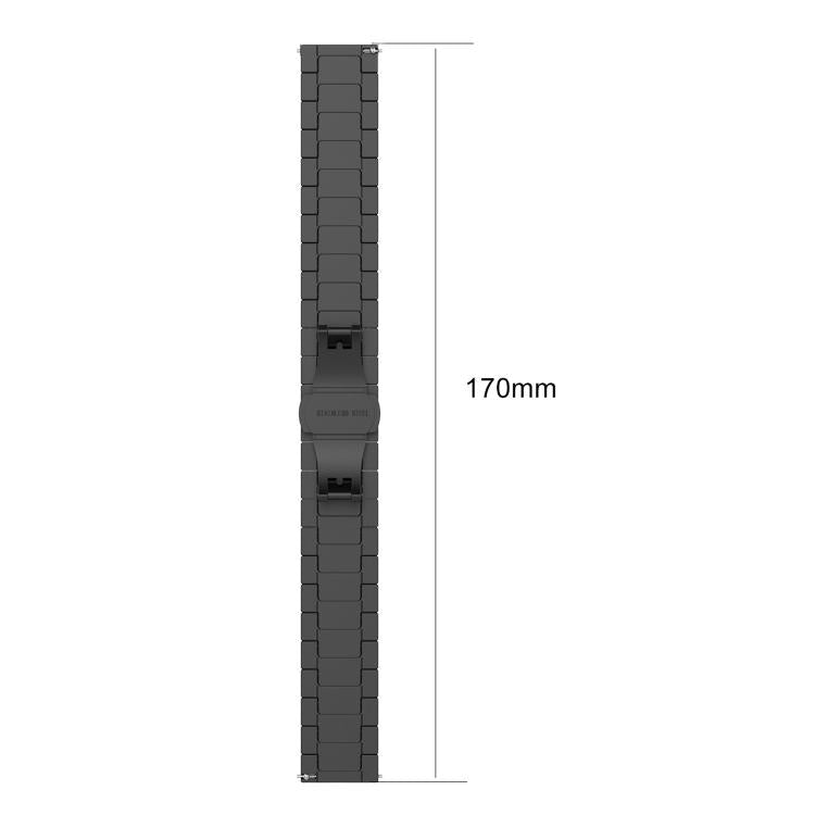 xDfind One-bead Bamboo Solid Stainless Steel Watch Band, For Samsung Galaxy Fit3 SM-R390 18mm