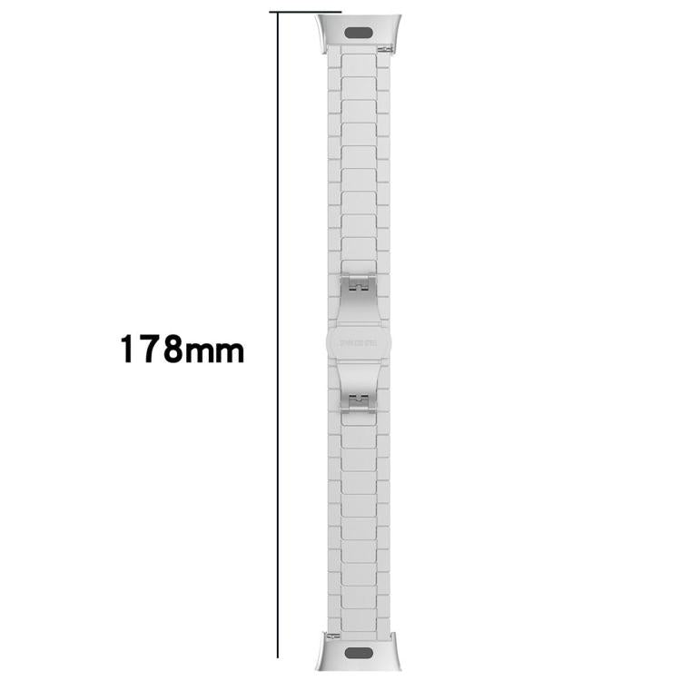 xDfind One-bead Bamboo Solid Stainless Steel Watch Band, For Redmi Watch 3 20mm
