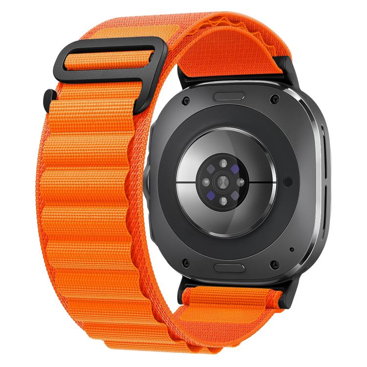 xDfind Black Buckle Loop Nylon Watch Band, For Samsung Galaxy Watch Ultra 47mm / Ultra 2025