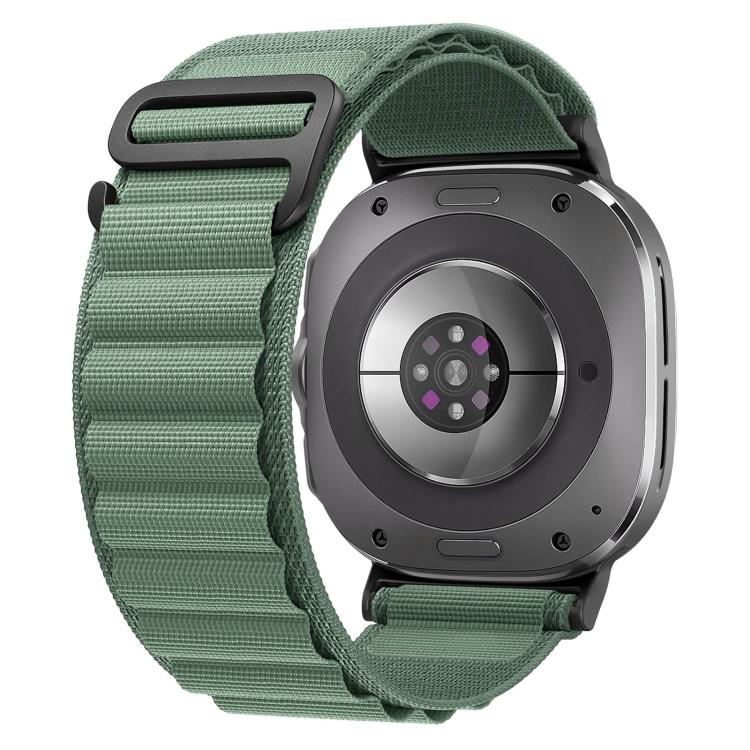 xDfind Black Buckle Loop Nylon Watch Band, For Galaxy Watch Ultra2 2026 / 2025 / 1 2024
