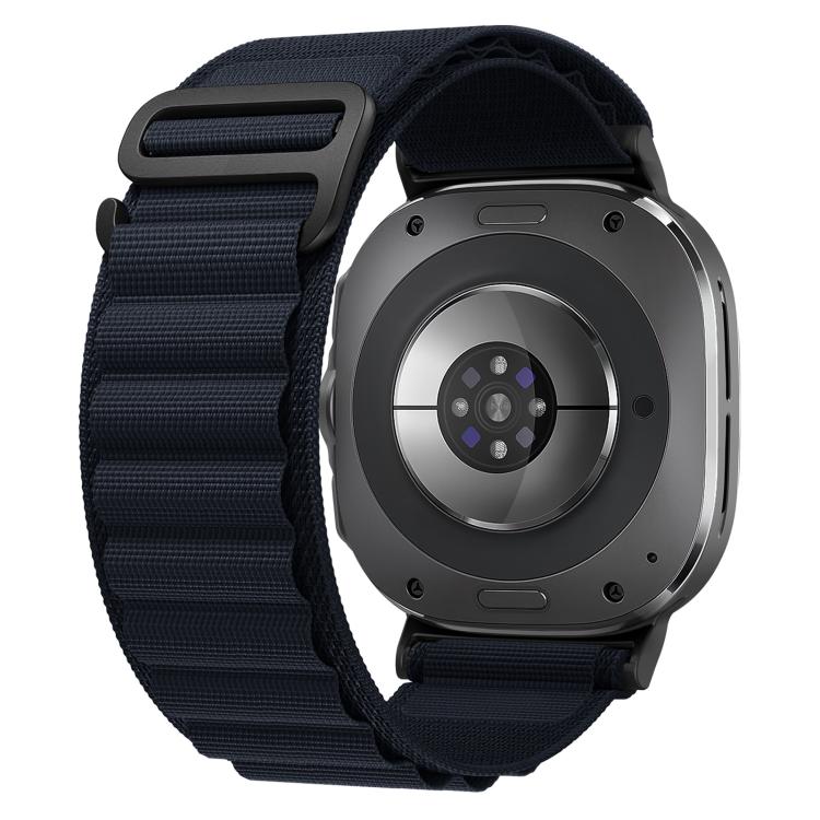 xDfind Black Buckle Loop Nylon Watch Band, For Samsung Galaxy Watch Ultra 47mm / Ultra 2025