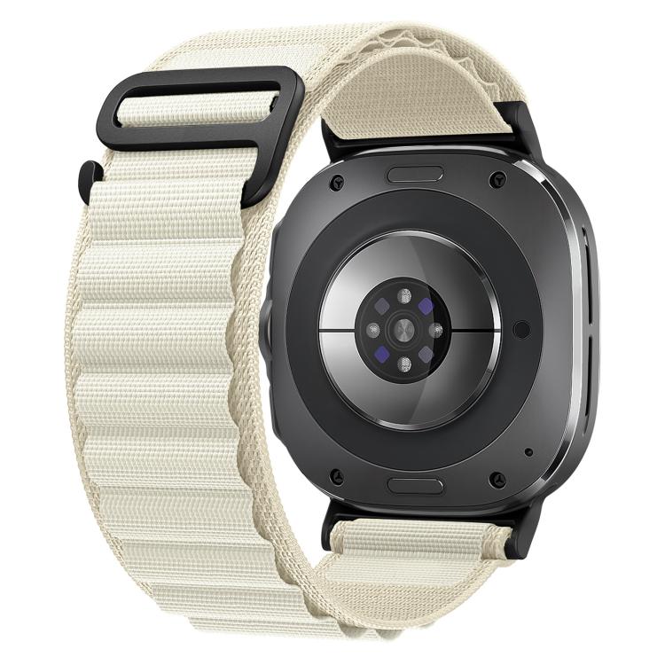 xDfind Black Buckle Loop Nylon Watch Band, For Samsung Galaxy Watch8 / 8 Classic