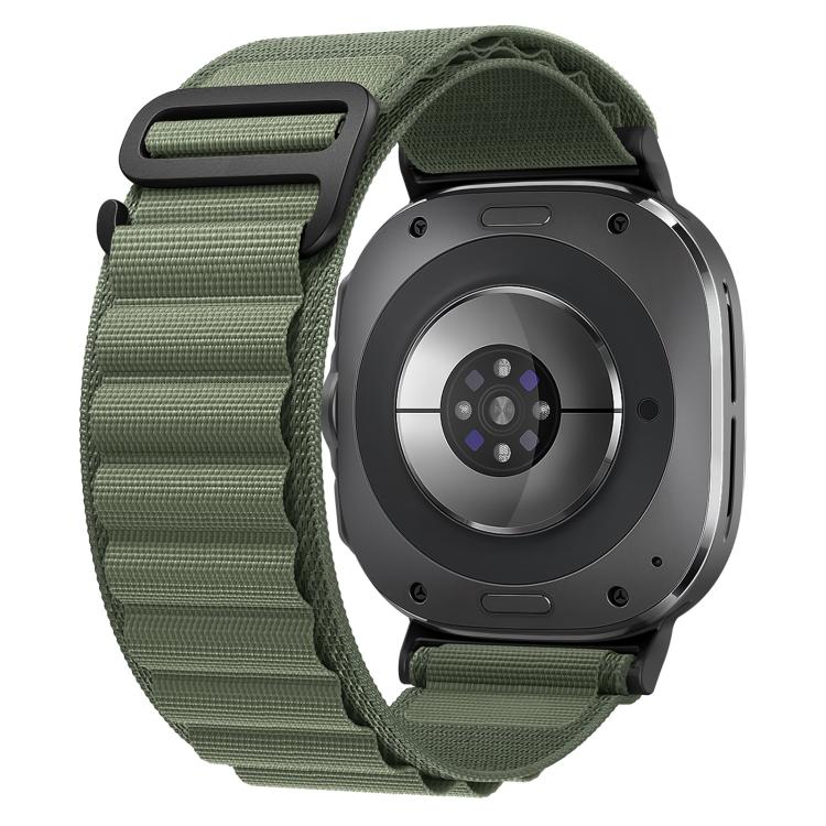xDfind Black Buckle Loop Nylon Watch Band, For Samsung Galaxy Watch8 / 8 Classic