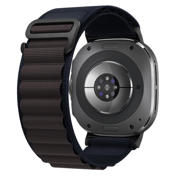 xDfind Black Buckle Loop Nylon Watch Band