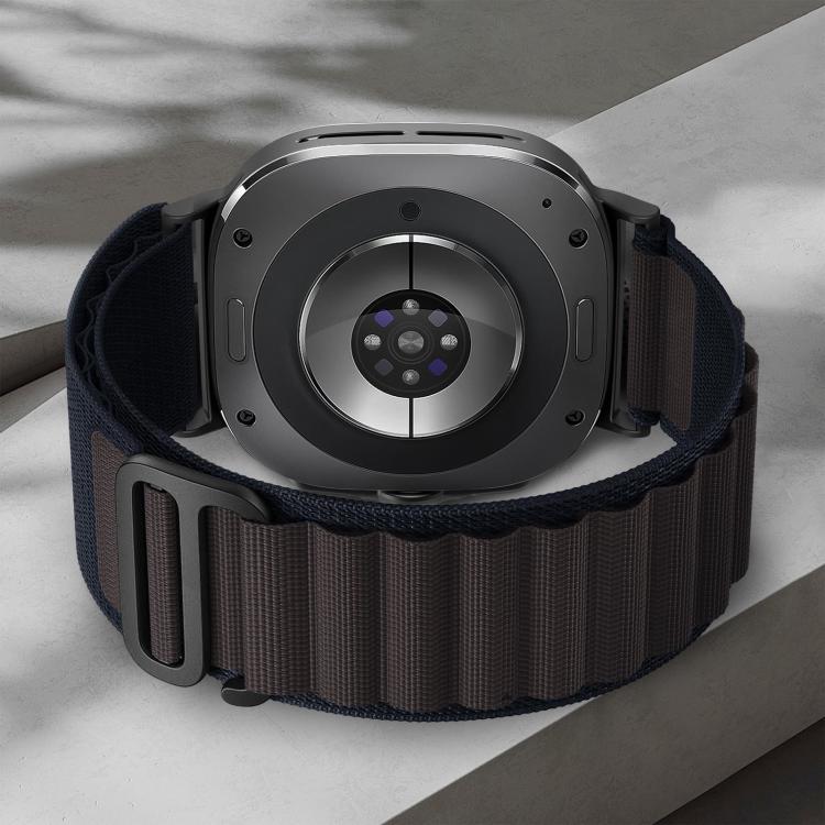 xDfind Black Buckle Loop Nylon Watch Band