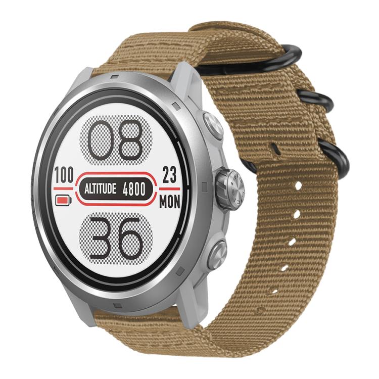xDfind Ring Buckle Nylon Canvas Watch Band, 20mm