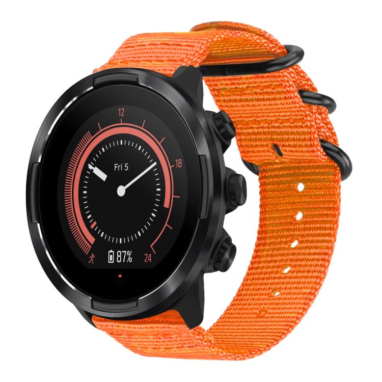 xDfind Ring Buckle Nylon Canvas Watch Band