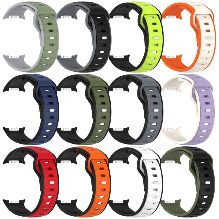 xDfind Dual Color Silicone Watch Band