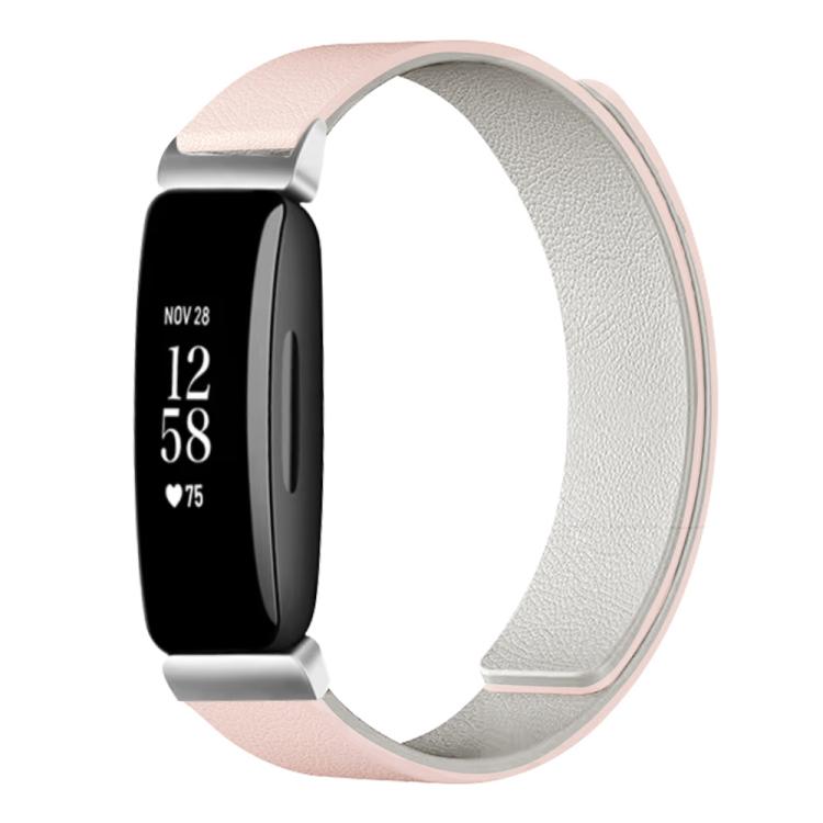 xDfind Litchi Texture Magnetic Silicone Watch Band, For Fitbit Inspire 2 / Ace 3