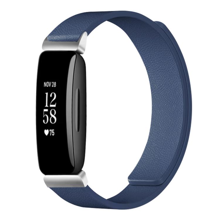 xDfind Litchi Texture Magnetic Silicone Watch Band, For Fitbit Inspire 2 / Ace 3