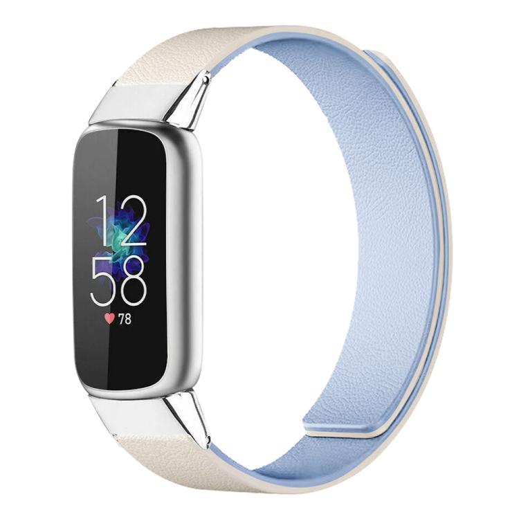 xDfind Litchi Texture Magnetic Silicone Watch Band, For Fitbit Luxe / Special Edition