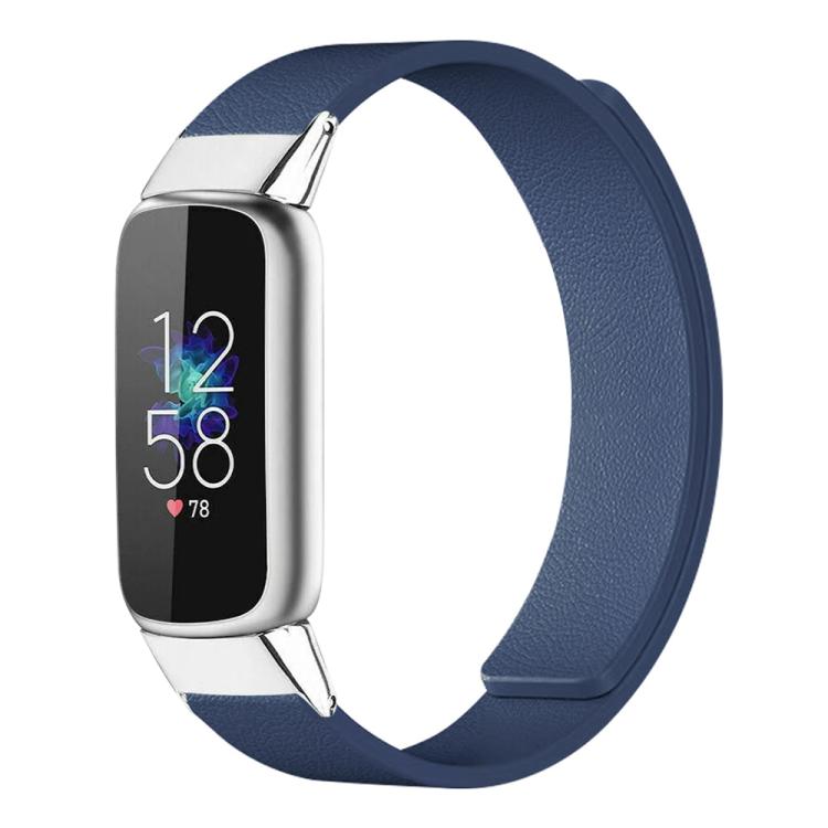 xDfind Litchi Texture Magnetic Silicone Watch Band, For Fitbit Luxe / Special Edition