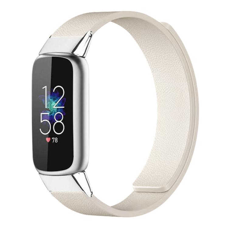 xDfind Litchi Texture Magnetic Silicone Watch Band, For Fitbit Luxe / Special Edition