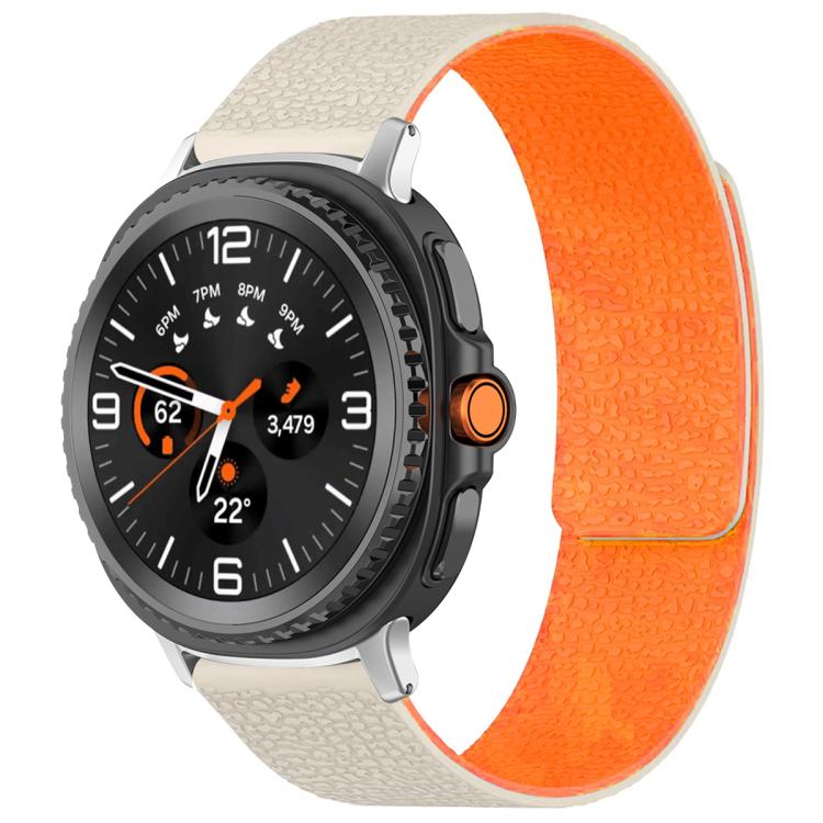 xDfind Litchi Texture Magnetic Silicone Watch Band