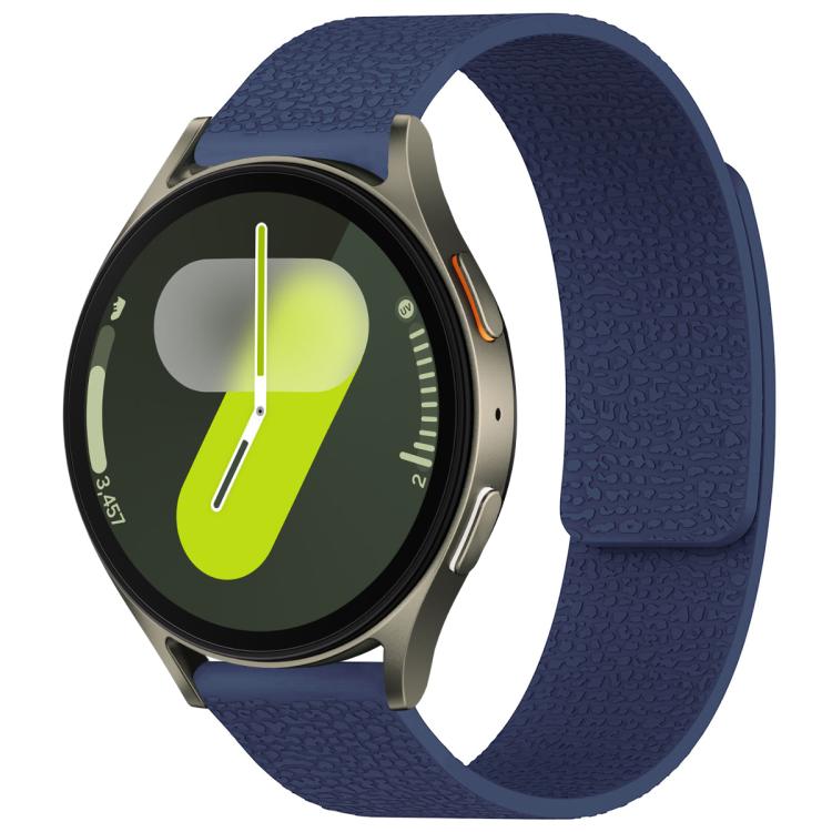 xDfind Litchi Texture Magnetic Silicone Watch Band